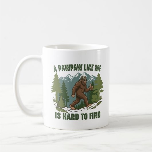 Mug Un Pawpaw comme moi est difficile à trouver Bigfoo (Gauche)