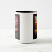 Mug Un paysage d'Imaginaire à couper le souffle Art IA (Centre)