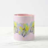 Mug : Un Peacock De Couleur (Centre)