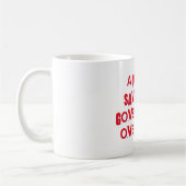 Mug Un Penny Épargné Est Une Surveillance Gouvernement (Gauche)