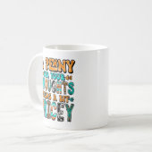 Mug "Un penny pour vos pensées..." (Devant gauche)