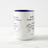 Mug Un PÈRE Parfait Pour Moi - De Garçon (Centre)