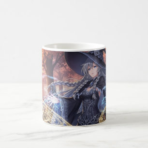 Mug Un personnage féminin animé