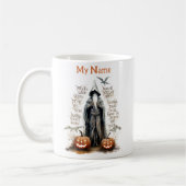 Mug Un petit assistant de gnomo : Halloween Coupe pers (Gauche)