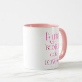 Mug Un petit bonjour va loin (Devant droit)