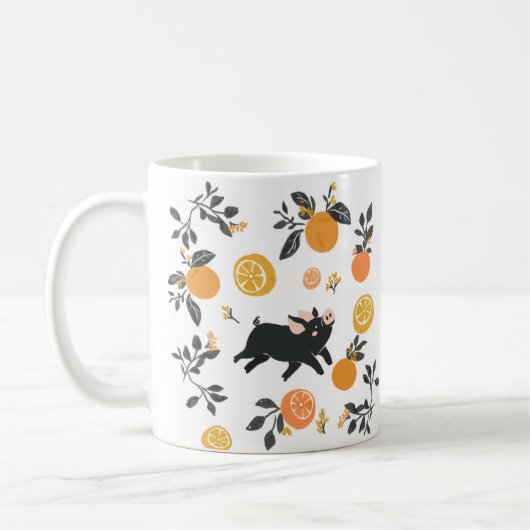Mug un petit cochon (Gauche)