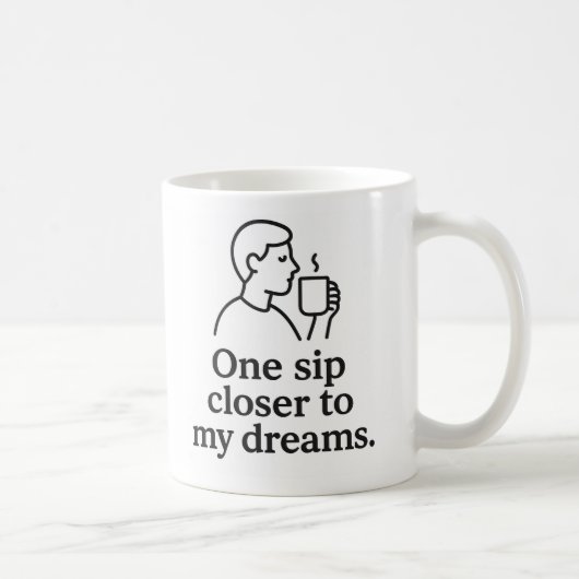 Mug Un Petit Geste Vers les Rêves (Droite)