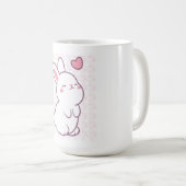 Mug Un petit lapin fait de sentiments (Devant droit)