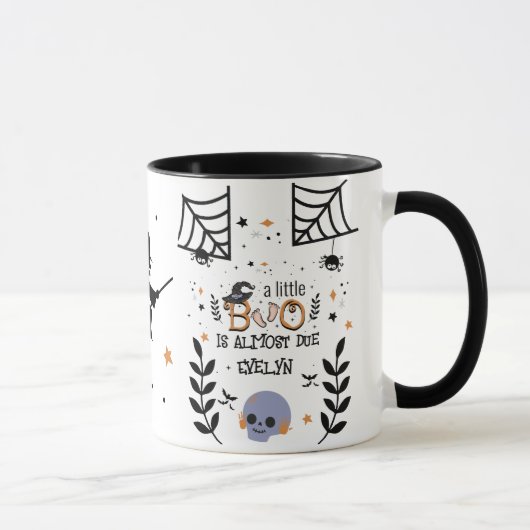 Mug un petit livre est presque attendu Halloween (Droite)