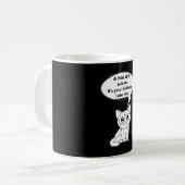 Mug Un petit oiseau m'a dit que c'était ton anniversai (Devant gauche)