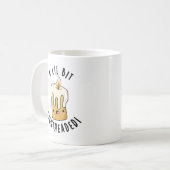 Mug Un Petit Peu Lumière Tête Funny Chandelles Puns (Devant gauche)