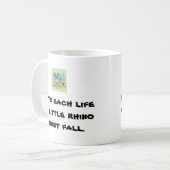 Mug Un petit rhino (Devant gauche)