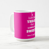 Mug Un Petit Traitement Pour Quelqu'Un De Sucré Rose P (Devant gauche)