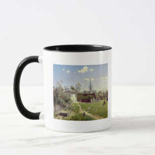 Mug Un petit yard à Moscou, 1878