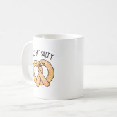 Mug Un peu de Cool salé Pretzel Pun (Devant gauche)