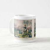 Mug Un peu plus de guerre mexicaine de capitaine Bragg (Devant gauche)