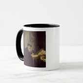 Mug Un philosophe, 1635 (huile sur le panneau) (Devant gauche)