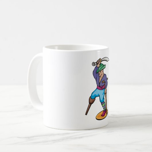 Mug Un pirate à pattes (Devant gauche)