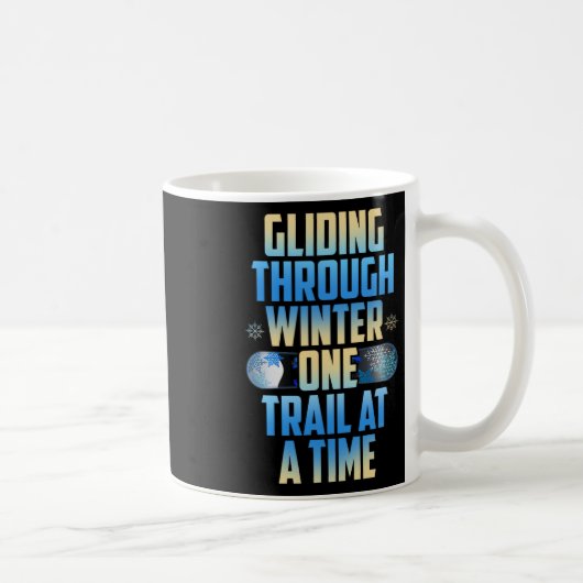 Mug Un Piste À La Fois À L'Hiver (Droite)