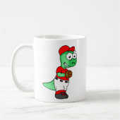 Mug Un Pitcher De Baseball Pachycephalosaurus. (Gauche)