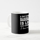 Mug Un Pitcher Joueur De Baseball Dit Un Cadeau (Devant gauche)