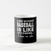 Mug Un Pitcher Joueur De Baseball Dit Un Cadeau (Centre)