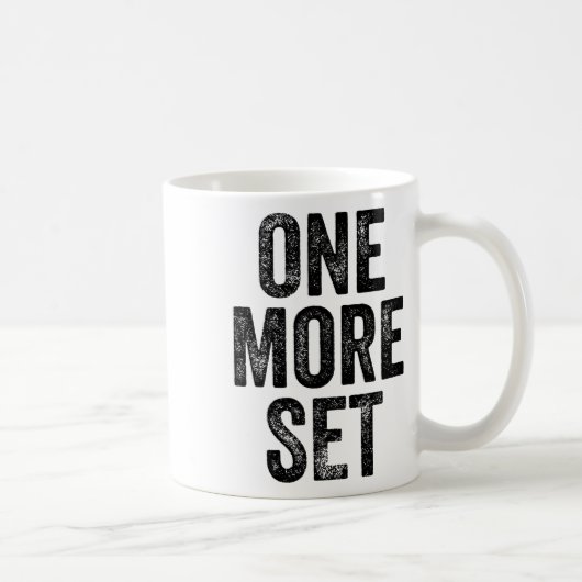 Mug Un Plus Set Gym Weightlifter Bodybuilder (Droite)