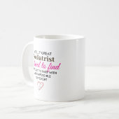 Mug Un podologue vraiment génial – Nom personnalisé (Devant gauche)