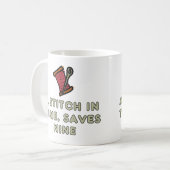 Mug Un Point À Temps (Devant gauche)