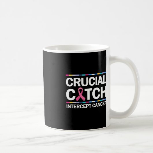 Mug Un point crucial Intercept du cancer Cancer du sei (Droite)