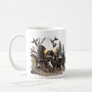 Mug Un pointeur allemand à courte portée sur le point