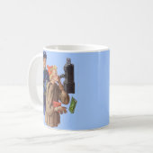 Mug Un policier de la circulation dans les années 1930 (Devant gauche)