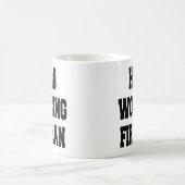 Mug Un pompier qui travaille dur (Centre)