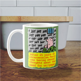 Mug Un prisonnier en prison n'a pas besoin de papier p
