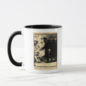 Mug Un prisonnier est exilé des crimes et (Gauche)