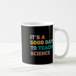 Mug Un Professeur De Sciences Donne Un Bon Jour À L'En