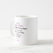 Mug Un professeur d'école maternelle vraiment incroyab (Devant gauche)