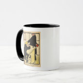 Mug Un professeur réprimande son élève des crimes (Devant gauche)