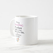Mug Un professeur vraiment incroyable (Devant gauche)