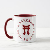 Mug Un RAKKASAN tient mon coeur (Gauche)