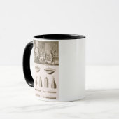 Mug Un raseur-coiffeur et outils de coiffeur, du (Devant gauche)