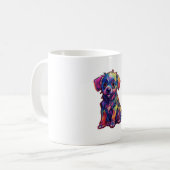 Mug Un rayon de joie le Fluorescent Shining Dog (Devant gauche)