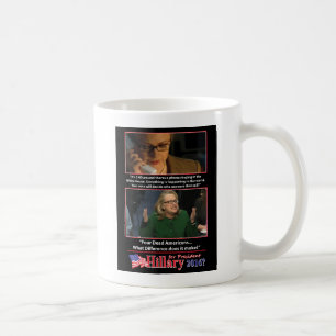 Mug Un regard sarcastique sur Hillary pour le présiden