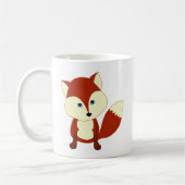 Mug Un renard rouge mignon (Gauche)