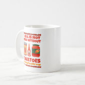 Mug Un repas n'est pas un repas sans tomates (Devant gauche)