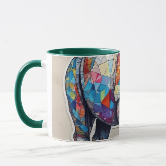 Mug Un rhinocéros (Gauche)