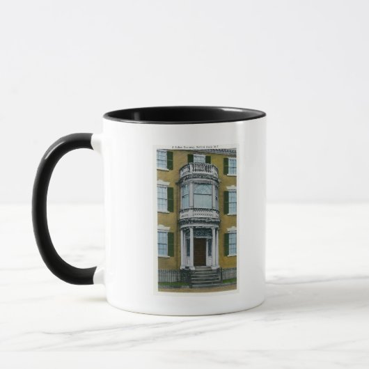 Mug Un Safford Porch, une porte Salem (Gauche)
