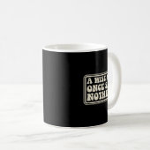Mug Un Sage N'A Rien Dit De Drôle Sarcasme Rétro (Devant droit)