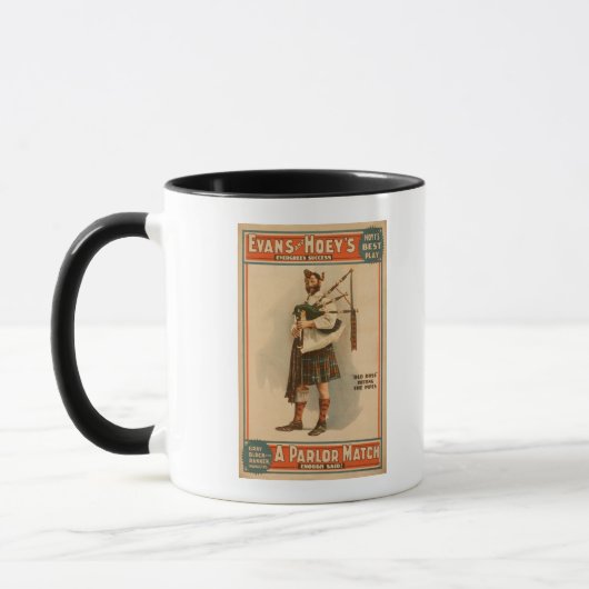 Mug Un salon Match "Old Hoss" Scottish Bagpiper (Gauche)
