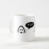 Mug un sceau d'approbation, pinnepedia approbatione. (Devant gauche)